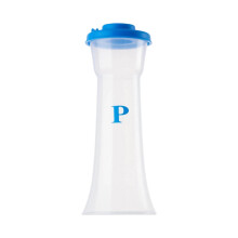Salt and Pepper Shakers Set with Lids, Hourglass Moisture Proof Spice Jar Dispenser for Camping, Outdoors, Kitchen 15.8x6cm (Blue,Black,Red)