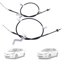 2Pcs Parking Brake Cable Left & Right Set Fit for 2011-2016 Hyundai Elantra Sedan 59760-3X300 59770-3X300