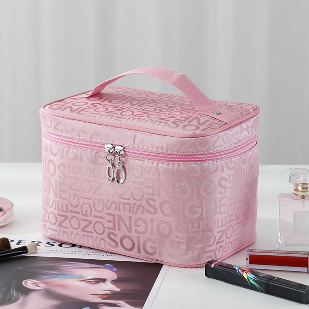 New Makeup Bag Large Capacity Portable Fashion Cute Women's Wash Bag Carrying Travel Bag Storage Bag Cosmetic Bags