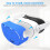 VR Replacement Protective Cover Ventilation Structure Precision Fit Design Wear Resistant Protective Case for Meta Quest 3s 4