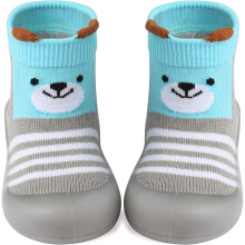 Chaussons chaussettes pour bébés et jeunes enfants, premiers pas, chaussures d'intérieur antidérapantes pour bébés filles et garçons