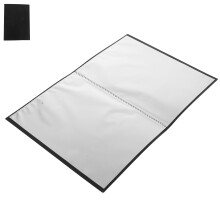 Portfolio Binder with Plastic Sleeves 20-Pocket Clear Sheet