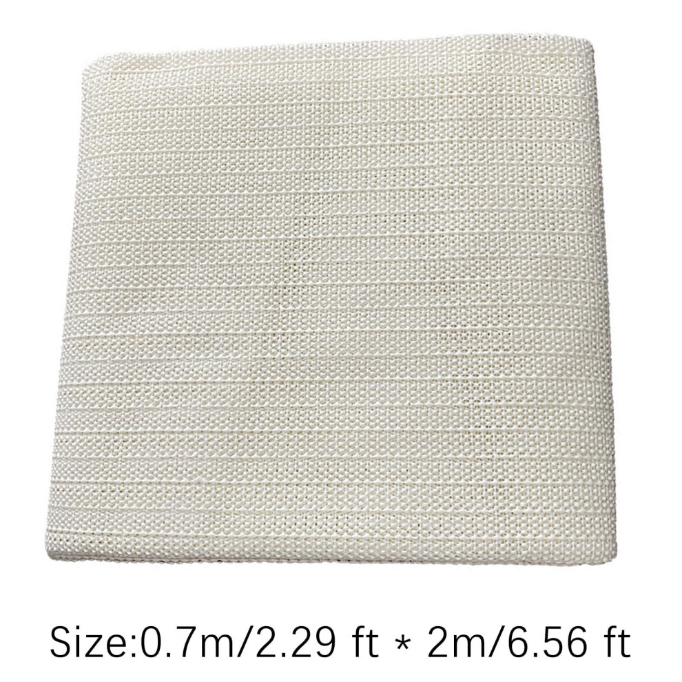 Non-Slip Carpet Pad Â Thin Mesh Rug Gripper For Hardwood Floors, Pvc Anti-Slip Mat Compatible With Area Rugs & Furniture, 150X150cm White 9422877976270