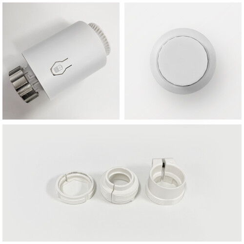 Intelligent TRV Valve, Mobile App Control for Remote Management, Energy-saving Programmable Function Ensures Cost-effective Heating, Voice Control Com 2
