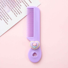 Mini Candy-Colored Comb - Cute Hair Styling Tool for that's Easy to Carry and Gentle on the Scalp - Perfect for Home Use