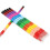 Rainbow Crayons Set Stackable Buildable 6-Piece 9.3 inch 1