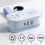 Power Strip Surge Protector with 4 Outlets, 2 USB (1 USB-C), 5ft Flat Plug, 3-Side Extender, Wall Mount – Compatible with US Outlets 7