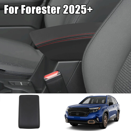Leather Armrest Box Cover for Forester 2025+