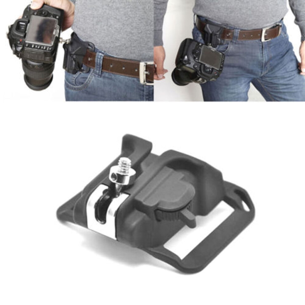 Camera Belt For Dslr Cameras With Metal Buckles And Black 975221496829
