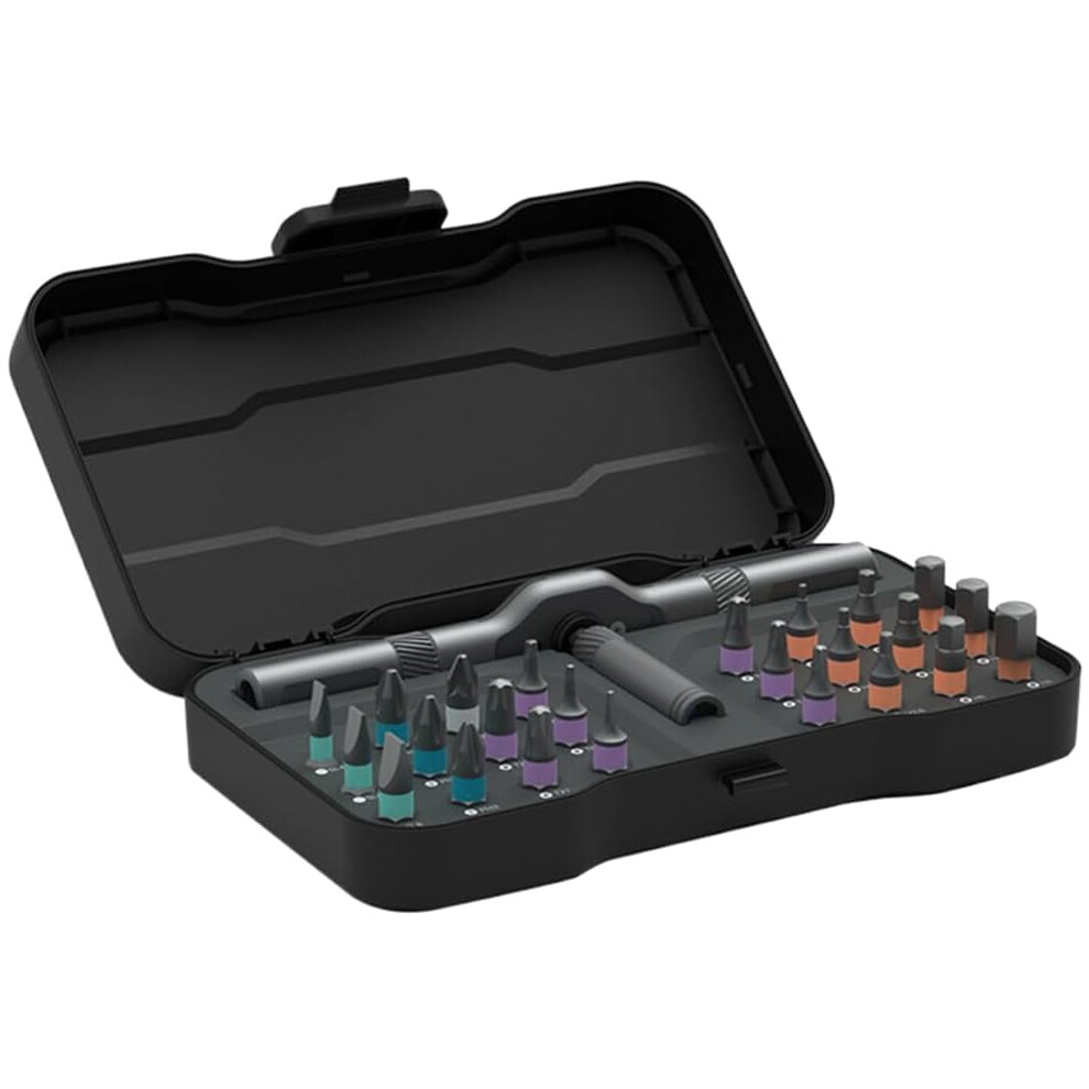 2025 New 24-In-1 Magnetic Screwdriver Set, Diy Ratchet Mini Precision Kit Â Compatible With Standard Bits 9399596215846