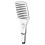 Elegant High-Pressure Shower Head, Multi-Function Spray Modes, Ergonomic Design, Power Clean Mode, Water Saving Technology, Suitable For Any Bathroom 6