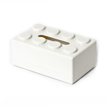 Scatola porta fazzoletti da parete, colore bianco