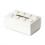 Scatola porta fazzoletti da parete, colore bianco 1