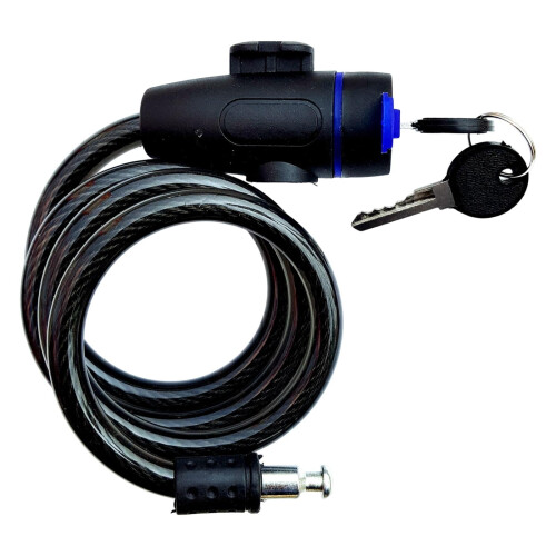 Bike Cable Lock Bicycle Accessory Direct Replaces Coiled Security Cable Lock 2
