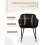 (Black, Set of 4) GOEURVANT Dining Chairs 10