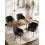 (Black, Set of 4) GOEURVANT Dining Chairs 1