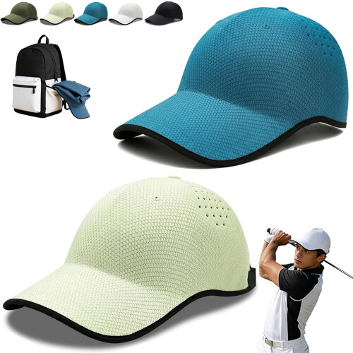 Baseball Cap Lightweight Packable Unisex Quick-Dry 1