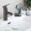 Single Handle Sink Faucet, Thickened Nut for Secure and Stable Installation in Your Bathroom 6