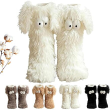 Cozy Women's Winter Slipper Socks Fleece Lined Non-Slip