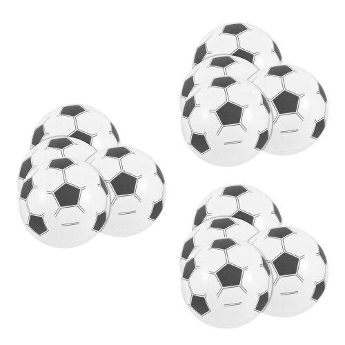 12Stk Aufblasbare Bälle Kinder Strand Freizeitspaß 1