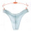 Men's Ice Silk G-Strings Thongs Blue 2XL 1