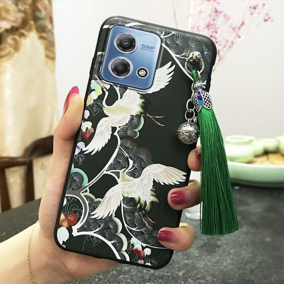 Moto G Stylus 4G 2023 Phone Case – Chinese Style Tassel, Shockproof, Waterproof, Dirt-Resistant Tpu/Silicone Cover 9027700126459