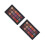 2Stk Schatten Pudern Palette 18 Farben Schwarz 7