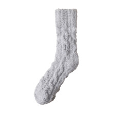 Women's Cozy Fleece Puffy Socks, Thick & Soft, Winter