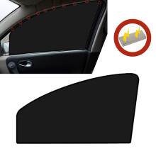 Magnetic Car Sun Shade – UV-Blocking, Lightproof Side Window Curtain, Polyester Mesh, 10 Strong Magnets, Easy Install, Black