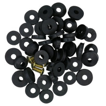 Multipurpose 58PCS Rubber Washer Assortment Set Accessory for Faucet Repairs with Sturdy Screws Use