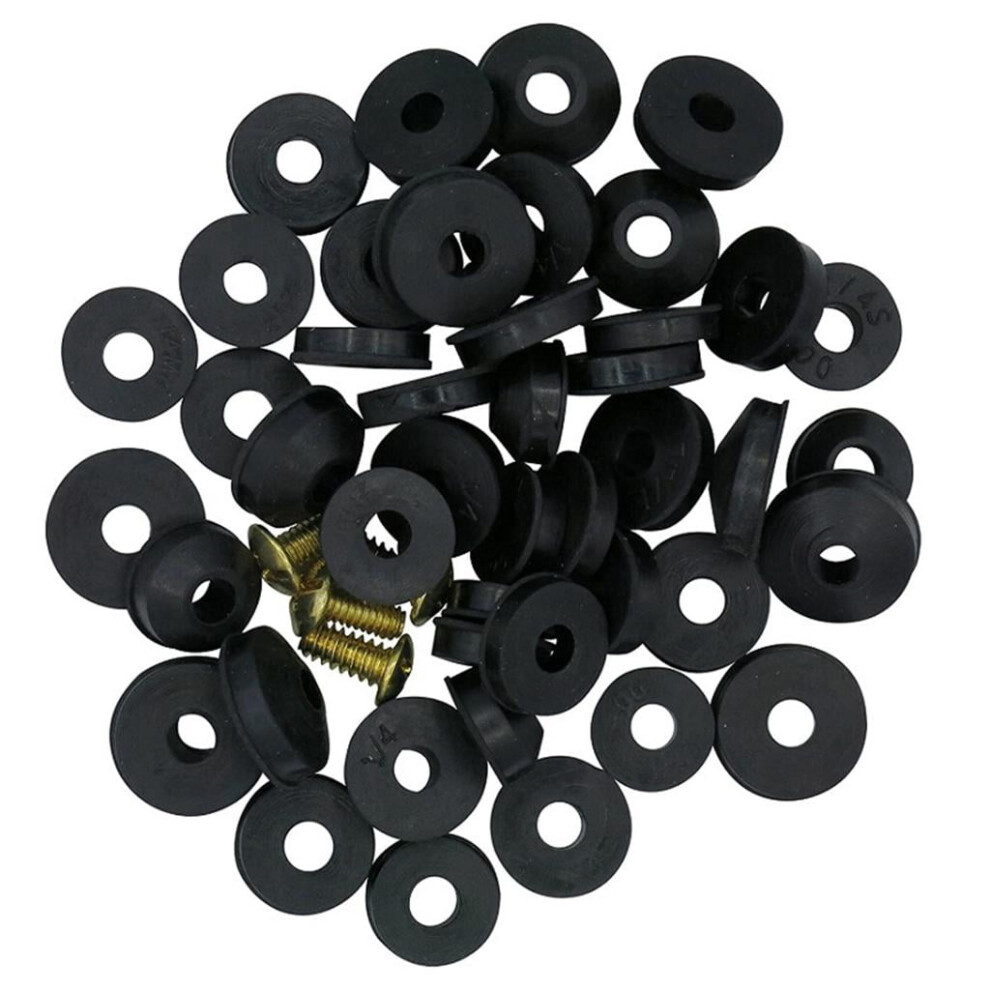 Multipurpose 58Pcs Rubber Washer Assortment Set Accessory For Faucet Repairs With Sturdy Screws Use 9422877492350