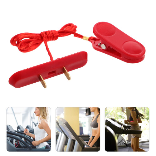 Treadmill Safety Key Replacement with Dual-Insert Emergency