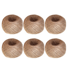 Thick Jute Rope Natural Jute 6Pcs 30M 3mm