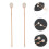 2Stk. Ahorn Drumsticks Marimba Schlägel Instrumentenzubehör 11