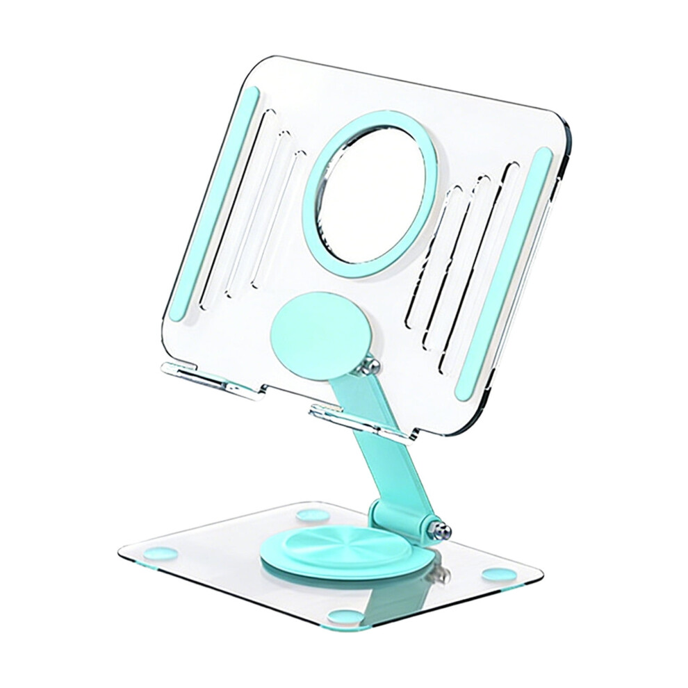 Rotating Tablet Stand Desktop Â Portable, Foldable, Anti-Slip, Adjustable For Tablets & Smartphones, Lightweight & Durable, Home/Travel Use Green 9399596214474