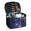Travel Makeup Bag with Brush Slots Double Zipper 1