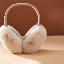 Winter Warm Earmuffs - Foldable, Soft Polyester, 5 Colors, 95g, Ultra-Light Ear Protection (Compatible with All Head Sizes)