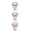 3Pcs Multi Color Flower Operating Room Hat Nurse Doctor Working Cap 4