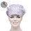 3Pcs Multi Color Flower Operating Room Hat Nurse Doctor Working Cap 8