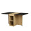 Folding Extendable Dining Table Set with 4 Chairs 3