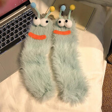 Polyester Fiber Japanese-Style Cute Socks for Girls, Comfortable and Skin-Friendly for Autumn and Winter Outfits