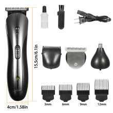 Rechargeable Beard Trimmer for Men with Nose and Ear