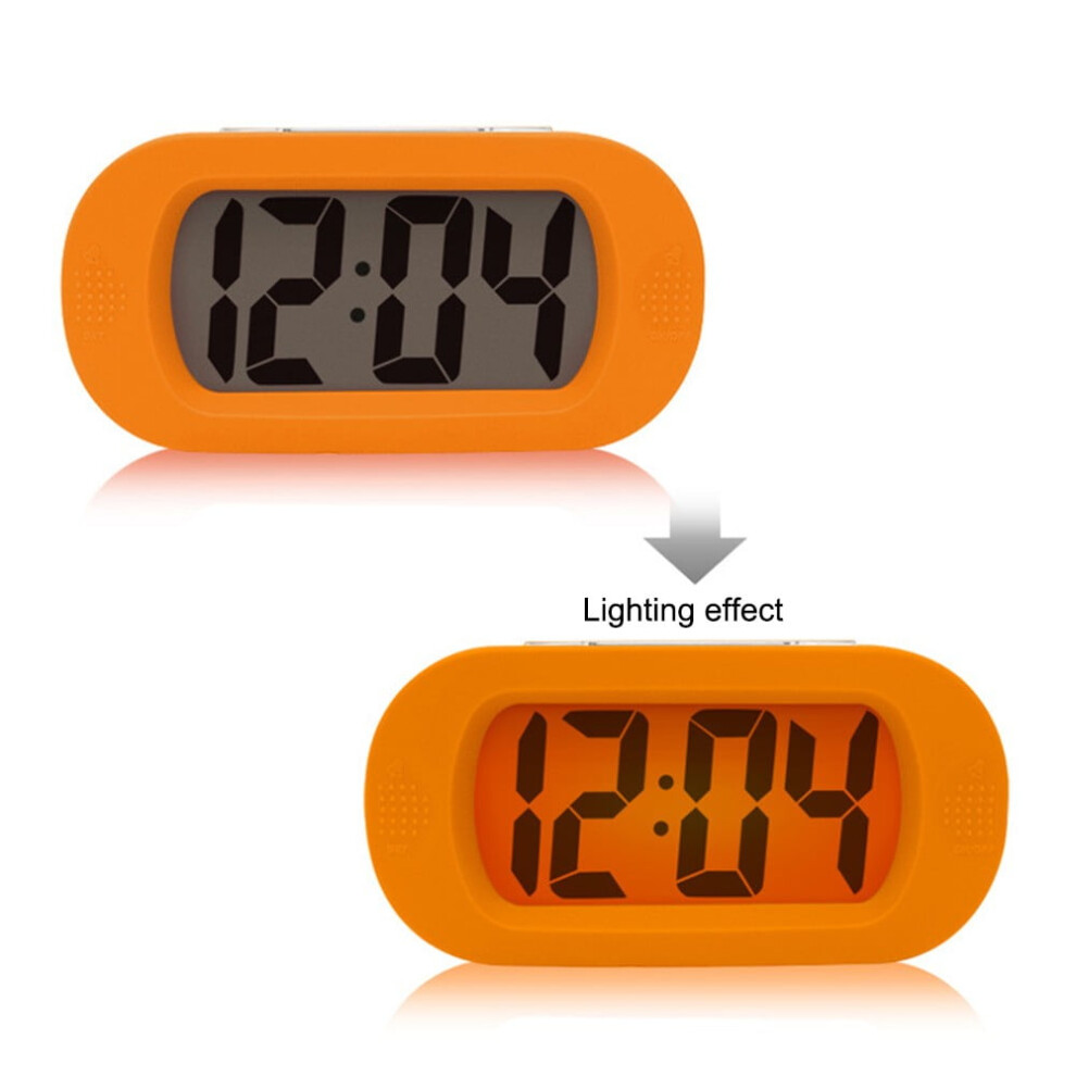 1PC Digital Alarm Clock Travel Clock with Snooze and Nightlight Alarm Clocks
