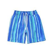 Boys Swim Trunks Quick Dry Swimsuit Shorts with Pockets and Mesh Lining - Swimming Trunks for Boys Blue 5-6 Years