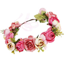 Flower Crowns for Women, Flower Crown for Girls, Flower Girl Headpiece, Handmade Adjustable Boho Artificial Flowers