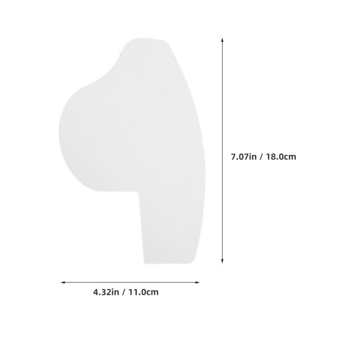Card Man Airbrush Barber Beard Shaping Tool 2
