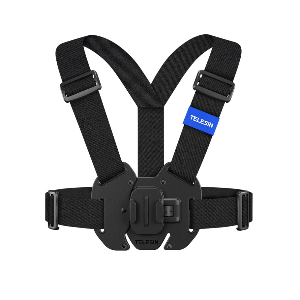 Gopro Vest-Style Chest Mount With Quick Release, Adjustable Straps For First-Person Pov Shooting, Compatible With Gopro, Dji, And Smartphones 9558633088649