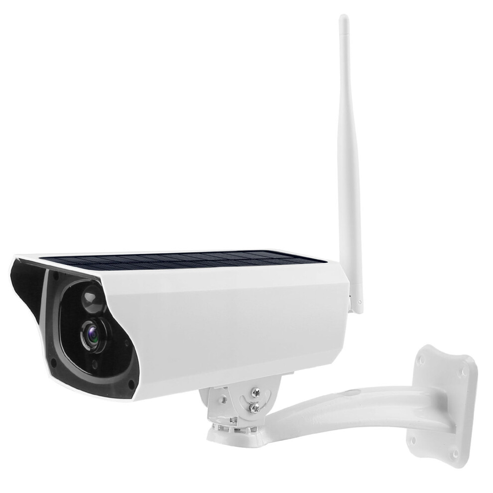 Wi-Fi Ip Camera With Pir Motion Detection 1080P Hd Solar Powered Security Night Vision Cam 9085618891302