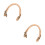 2Paren Gele Handbag Strap Thicken Lederen Handvat Voor Schoudertas 8