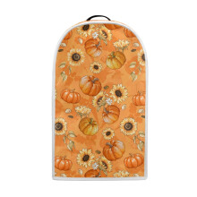 Mixer Cover Waterproof with Multifunctional 15.94"H x 9.45"L x 7.28"W Handle, Pumpkin Sunflower